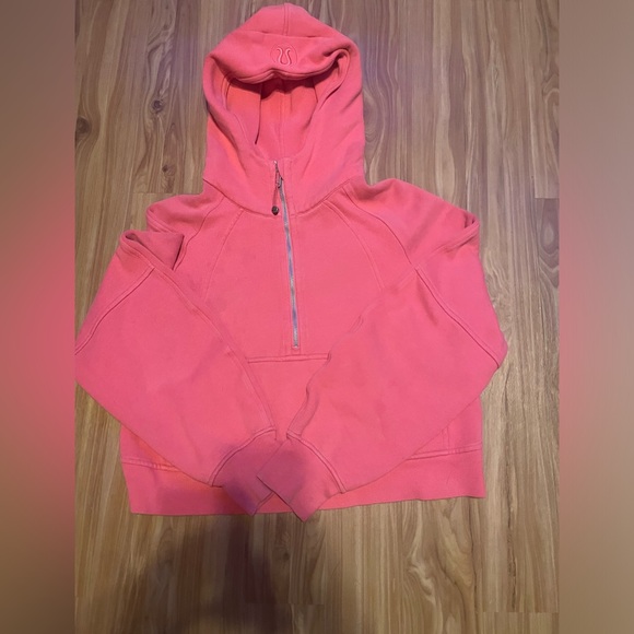 Lululemon Athletica Vibrant Pink scuba jacket - Picture 1 of 5